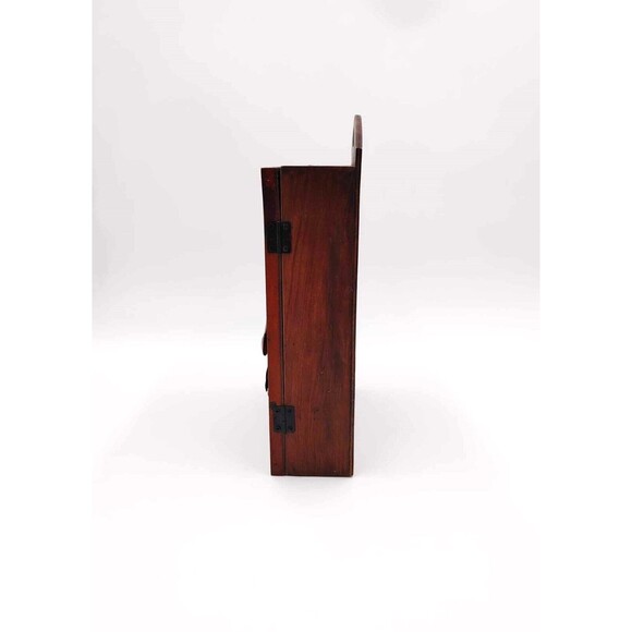 Cardinal Wooden Key Holder Box Wall Decor or Tabletop Rustic Cabin - Picture 7 of 10